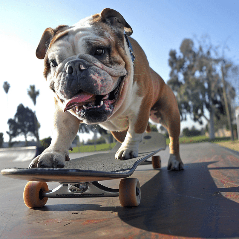 bulldog no skate