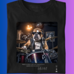 Camiseta Bulldog Ingles "Bullneil Peart"