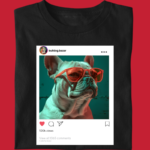 Camiseta Bulldog Frances "Instagram Feed II"