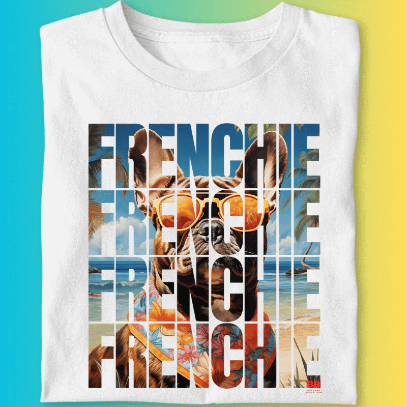 Camiseta Bulldog Frances "x4"