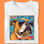 Camiseta Bulldog Ingles "Bestie"