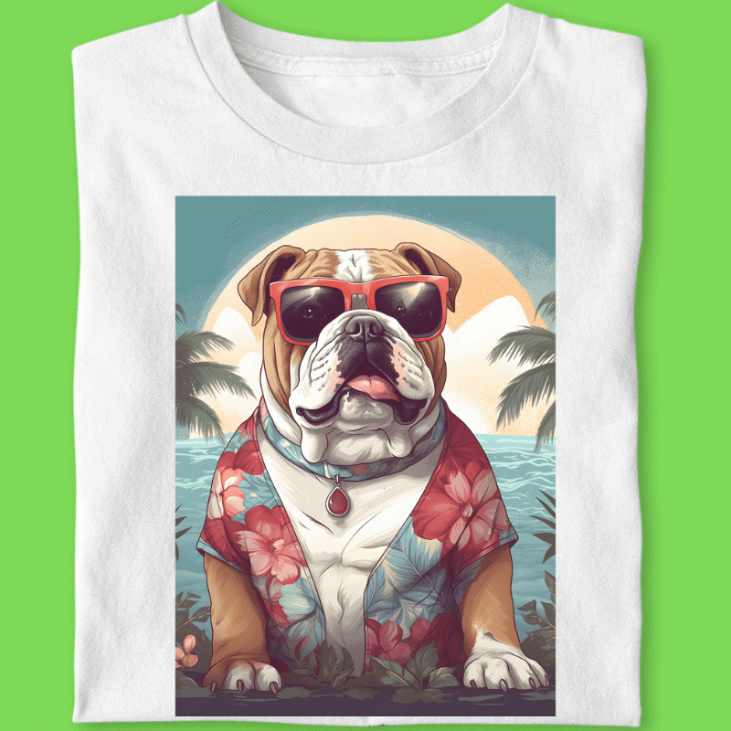 Camiseta Bulldog Ingles "Praieiro II"