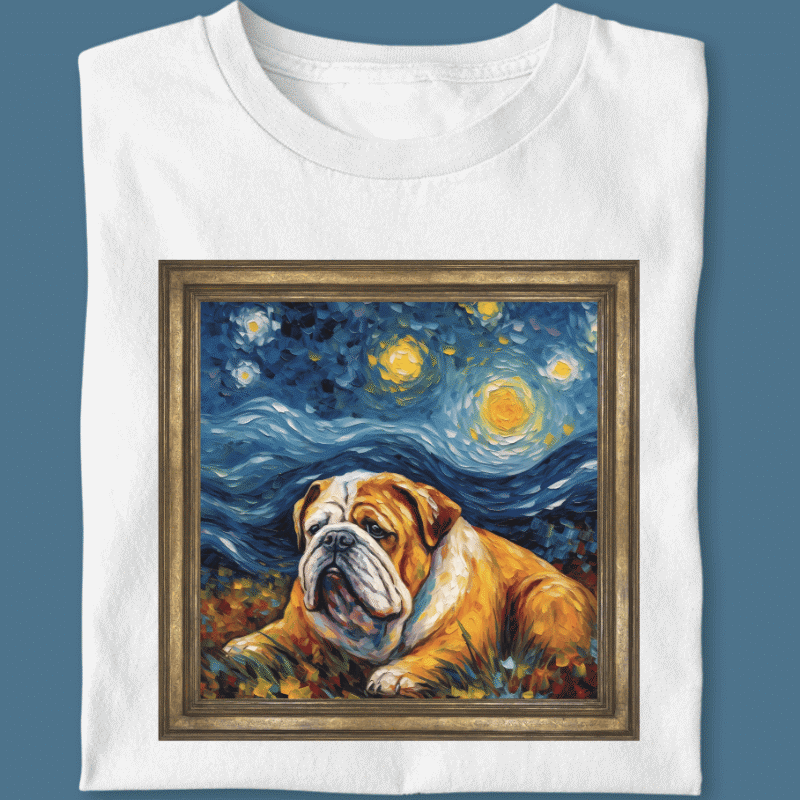 Camiseta Bulldog Ingles "Van Bully II"