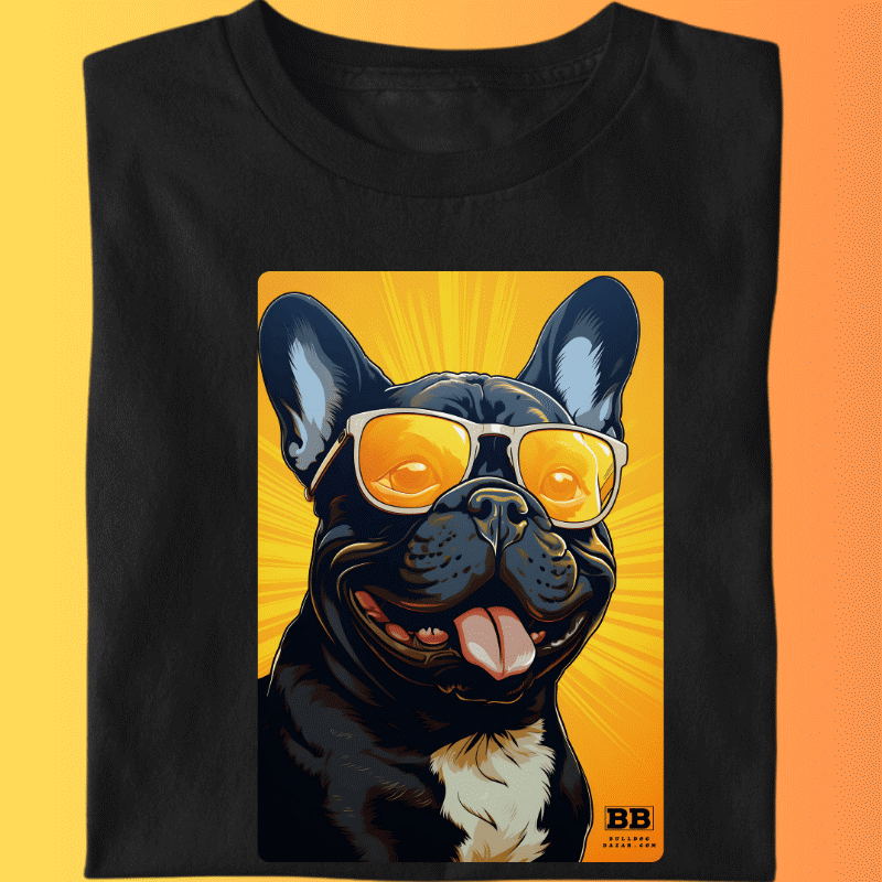 Camiseta Bulldog Frances "Sorriso"