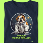 Camiseta Bulldog Ingles "Houston"