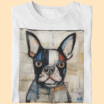 Camiseta Bulldog Francês "Picasso Perdido III"