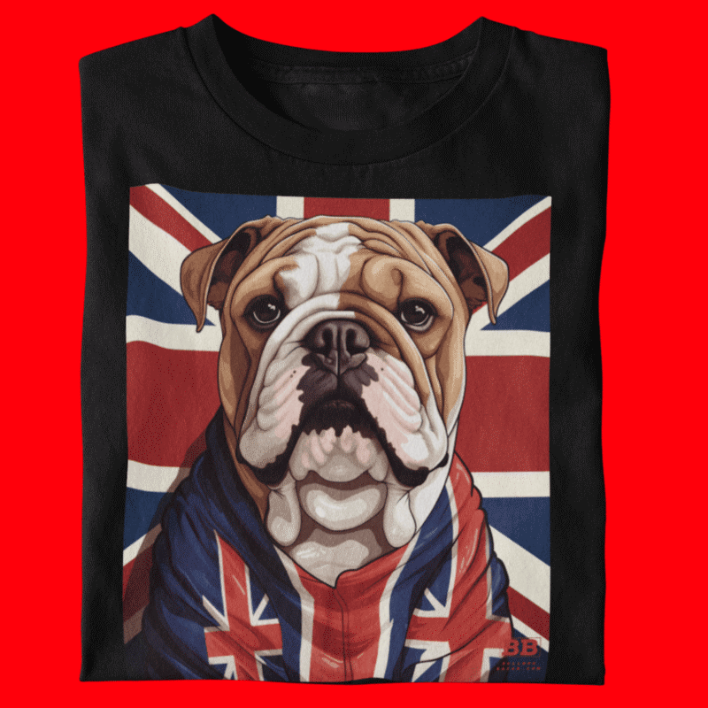 Camiseta Bulldog Inglês "Fashion Bull II"