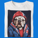 Camiseta Bulldog Inglês "Fashion Bull"