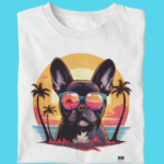 Camiseta Bulldog Frances "Good Vibes II"