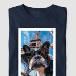 Camiseta Bulldog Francês "Selfie 3"