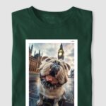 Camiseta Bulldog Ingles "Selfie 2"