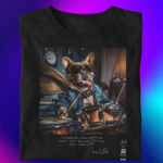 Camiseta Bulldog Frances "Lars Latido"