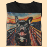 Camiseta Bulldog Frances "O latido"