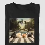 Camiseta Feminina Lulu Bazar "Aubbey Road" Preta (PP)