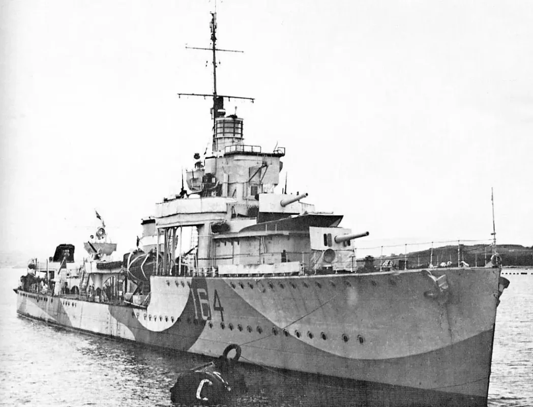 navio de guerra VANSITTART