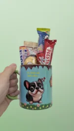 Caneca Bulldog Francês - Lado Doce (Pascoa) - Imagem 4